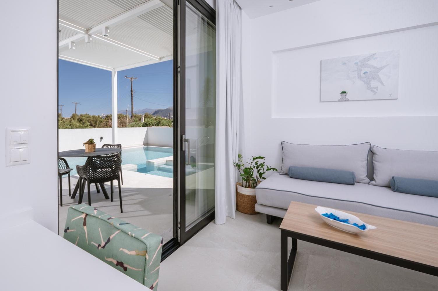 Sardines Luxury Suites 赫索尼索斯 外观 照片