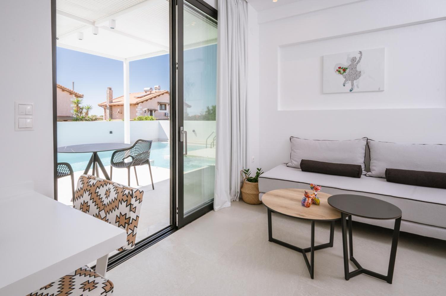 Sardines Luxury Suites 赫索尼索斯 外观 照片